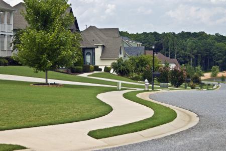 Sidewalk installation