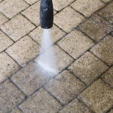 Paver washing