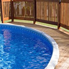 Pool deck installation