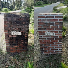 Brick Mailbox Pressure Washing & Restoration in Jacksonville, FL Thumbnail