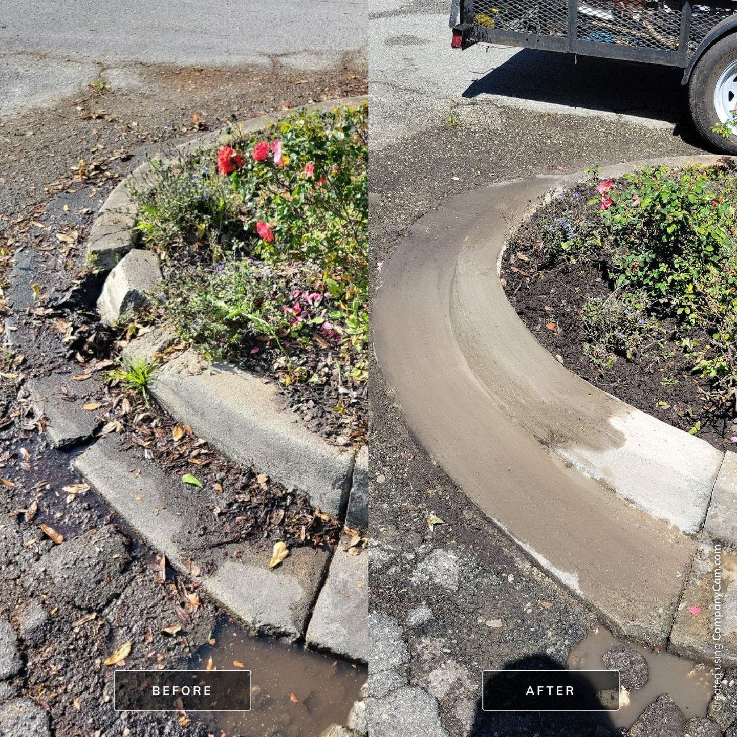 Concrete Curb Repair in Jacksonville, FL Image