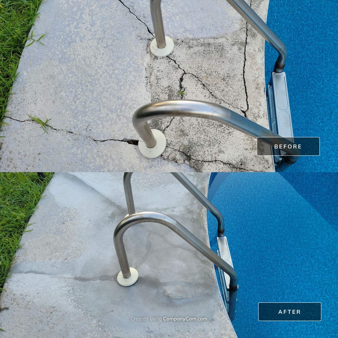 Pool Deck Crack Repair in Orange Park, FL Image