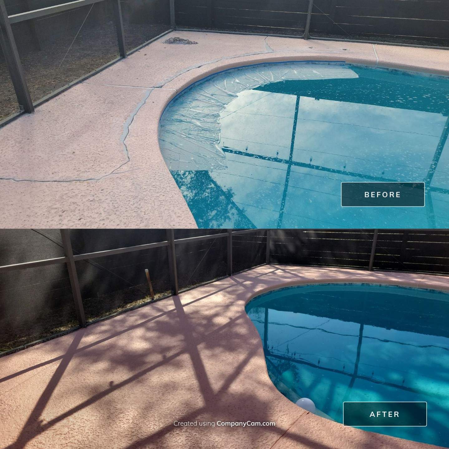 Pool Deck Crack Repair & Sealing in St. Augustine, FL  Image