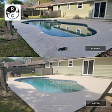 Pool Deck Wash, Crack Patch & Sealing in Jacksonville, FL (32226) Thumbnail